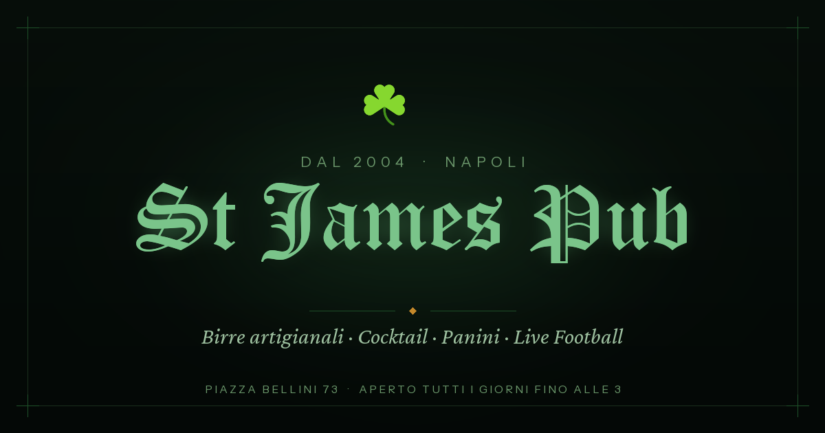 Saint James Pub Bistrot Rhumerie a Napoli